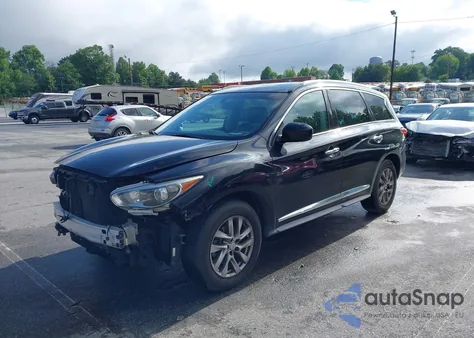 2013 Infiniti Jx35 z USA, uszkodzony, nr VIN 5N1AL0MM7DC324281